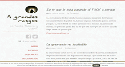 Desktop Screenshot of agrandesrasgos.com